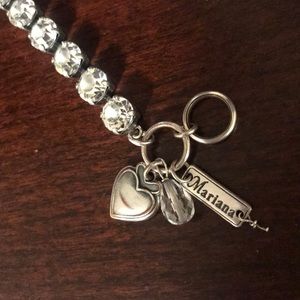 Mariana Silver Bracelet With Clear Crystals